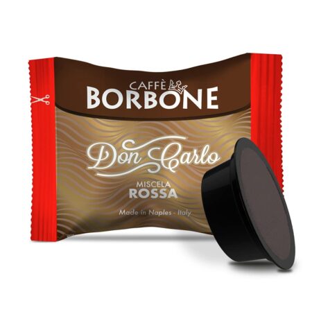 Caffe Borbone Don Carlo 100 Stk. Miscela Rossa  Lavazza a modo Mio Kompatiebel