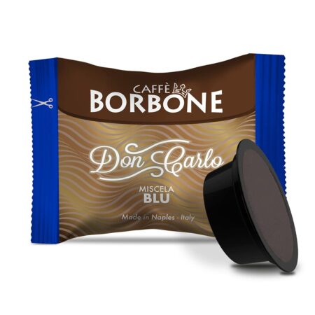 Caffe Borbone Don Carlo 100 Stk. Miscela Blu  Lavazza a modo Mio Kompatiebel